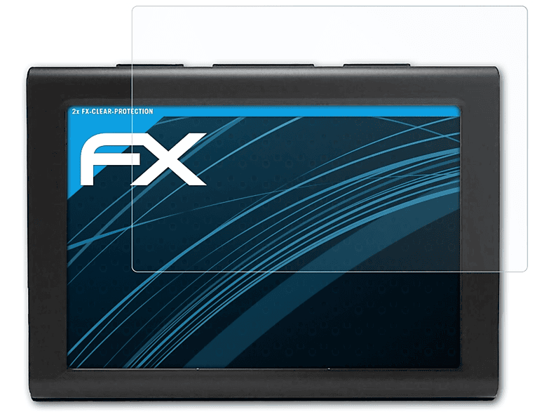ATFOLIX 2x FX-Clear Displayschutz(für Sainlogic FT0835)