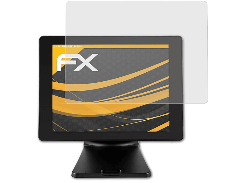 ATFOLIX 2x SAP-6000) Sam4s FX-Antireflex Displayschutz(für