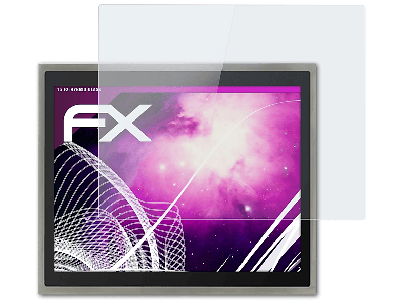 ATFOLIX FX-Hybrid-Glass Schutzglas(für Winmate R17IB3S-SPM169)