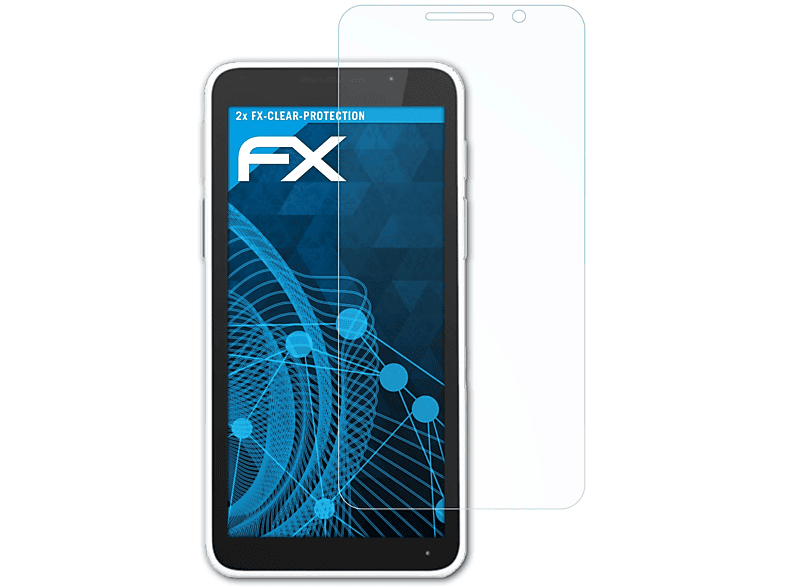 ATFOLIX Displayschutz(für CT30 XP 2x HC) FX-Clear Honeywell