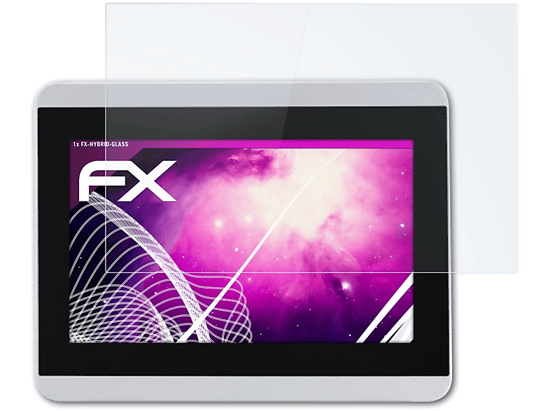 ATFOLIX FX-Hybrid-Glass Schutzglas(für Winmate W07IM3S-GSO1)