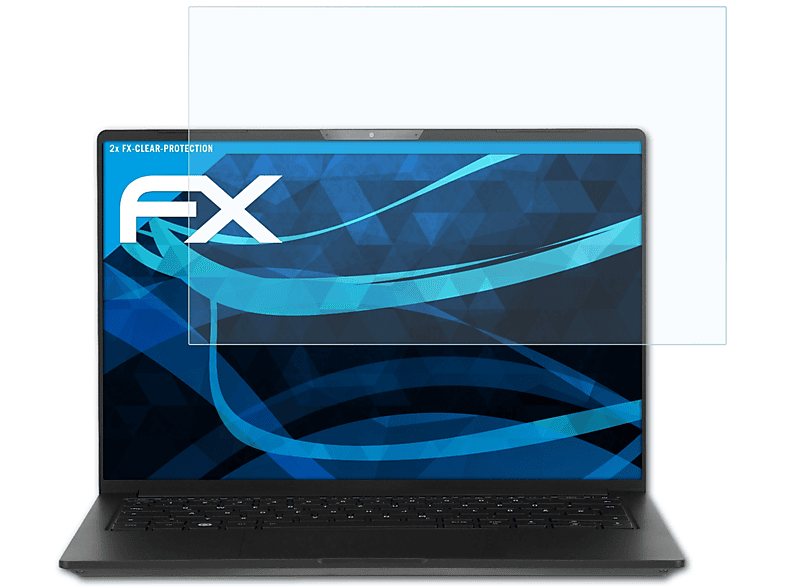 (Gen 7)) Displayschutz(für Tuxedo ATFOLIX Pro 2x FX-Clear InfinityBook 14