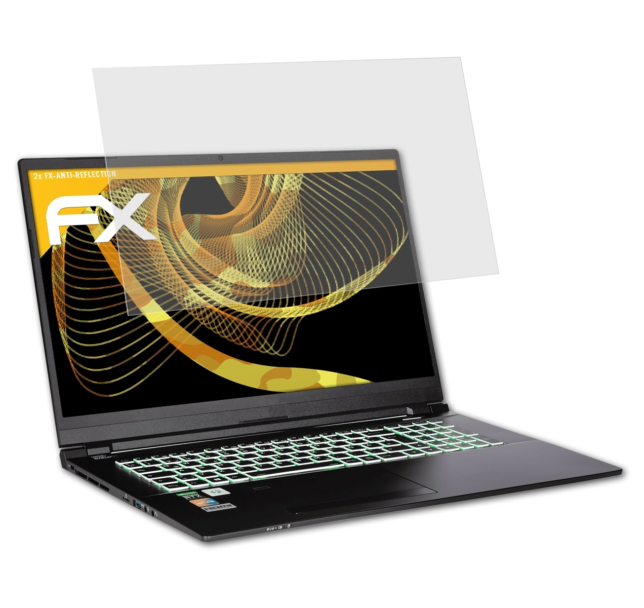 21V1) ATFOLIX Displayschutz(für 2x G17M FX-Antireflex Captiva