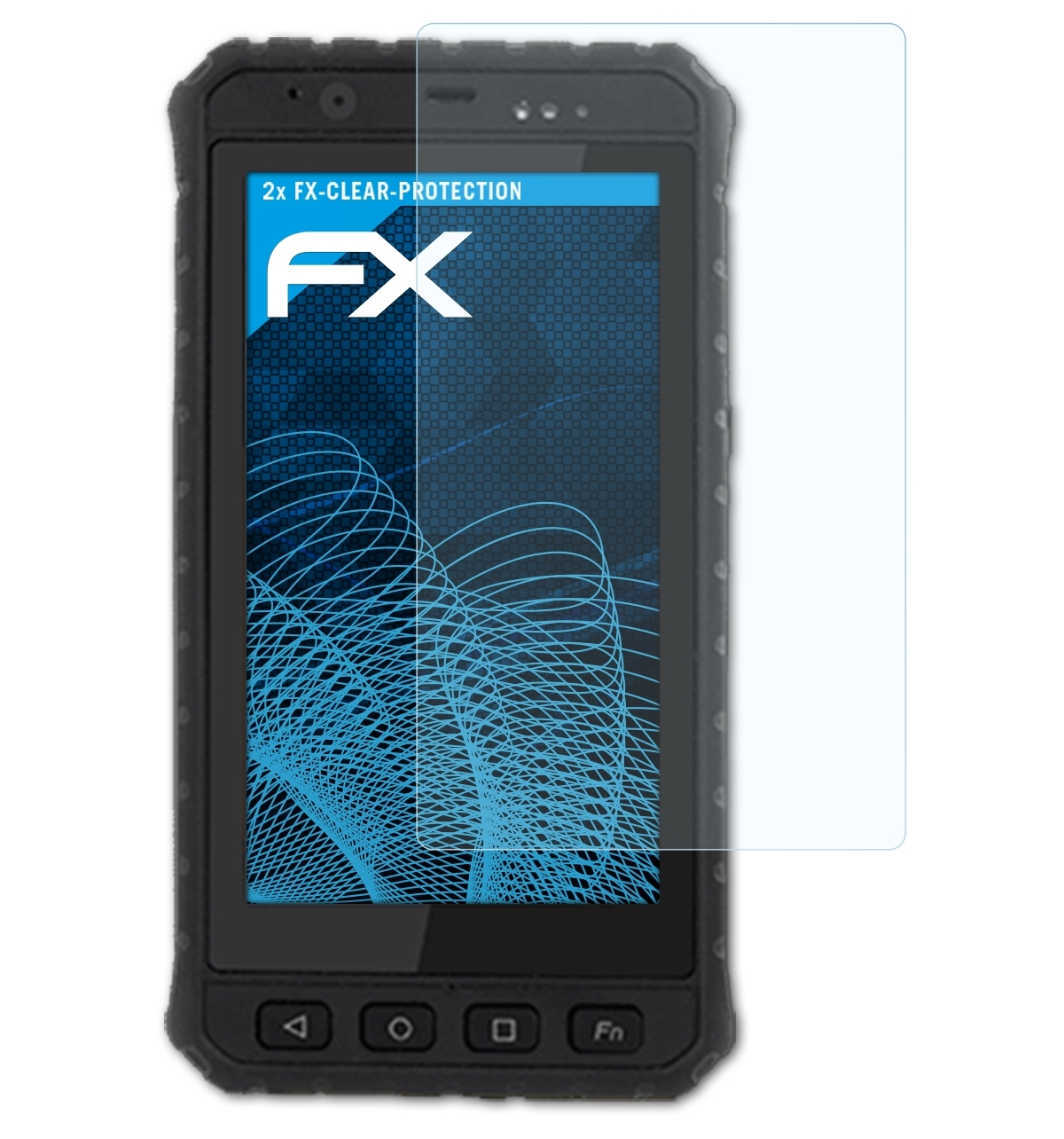 FX-Clear Winmate E500RM9) Displayschutz(für ATFOLIX 2x