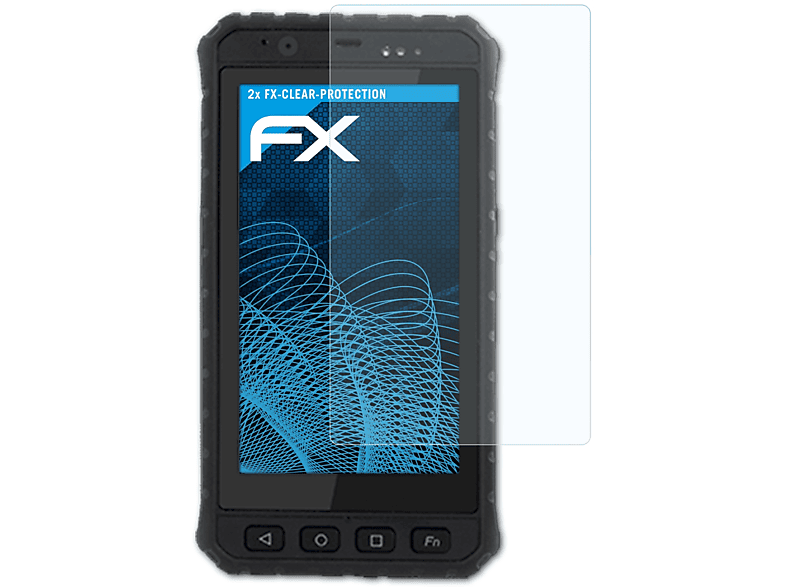 Winmate 2x FX-Clear E500RM9) ATFOLIX Displayschutz(für