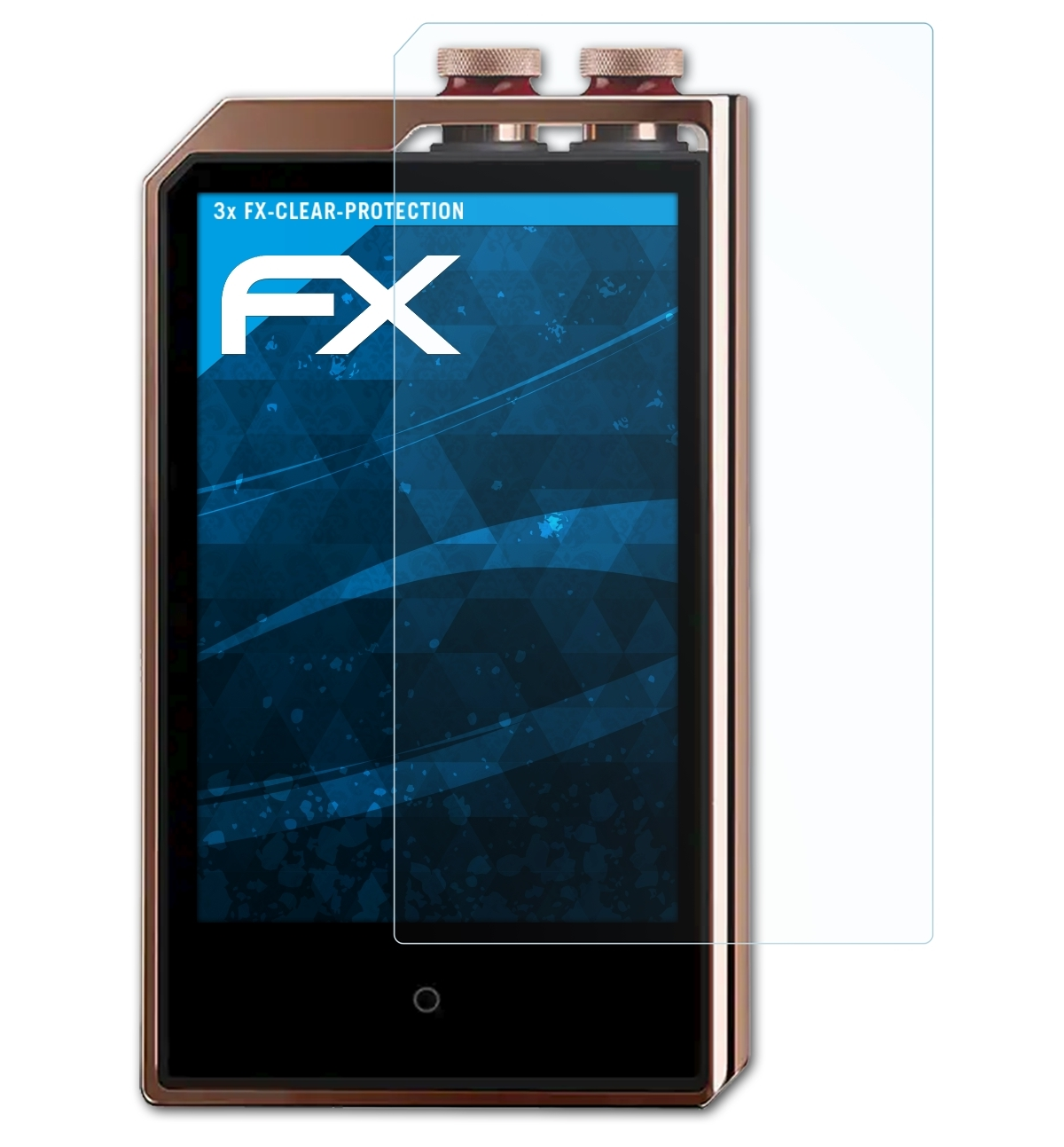 FX-Clear 3x Plenue Cowon ATFOLIX L) Displayschutz(für