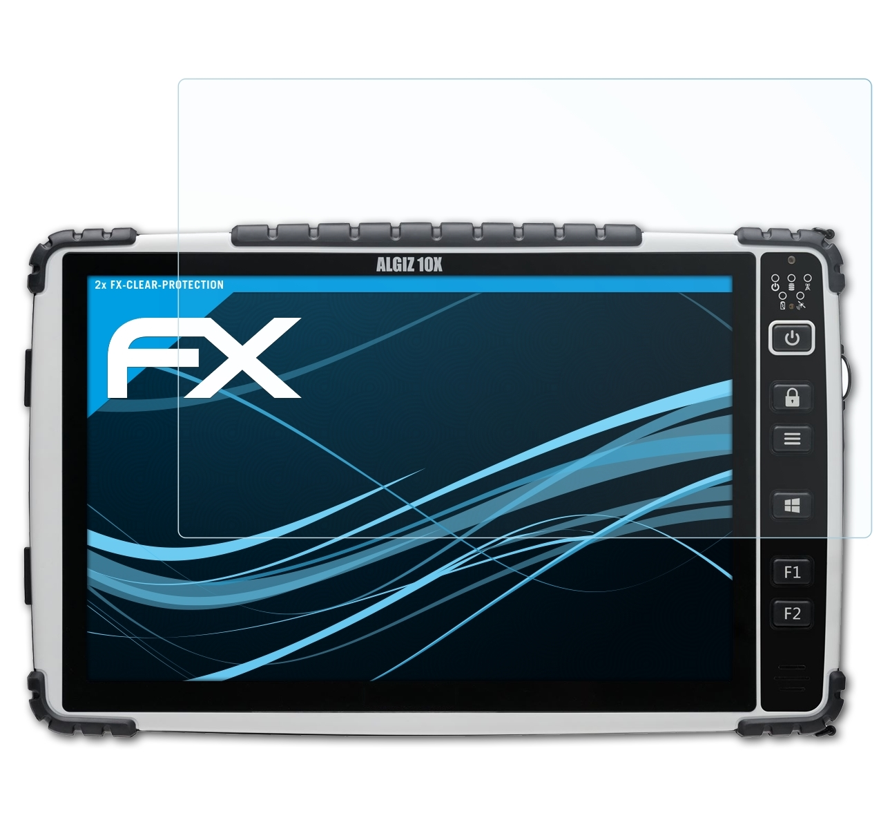Handheld 10X) 2x Algiz ATFOLIX Displayschutz(für FX-Clear