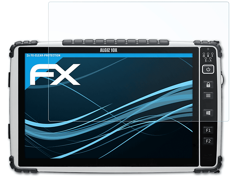 ATFOLIX 2x FX-Clear Handheld Displayschutz(für 10X) Algiz
