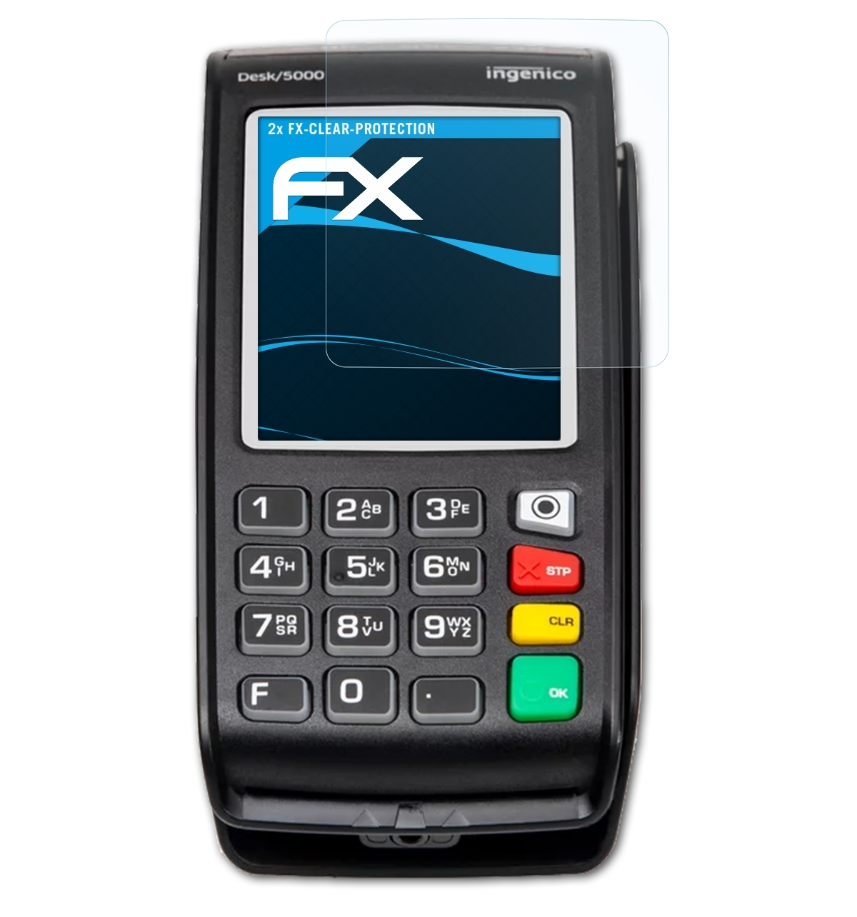 ATFOLIX 2x FX-Clear Card REA Pro) T9 Displayschutz(für