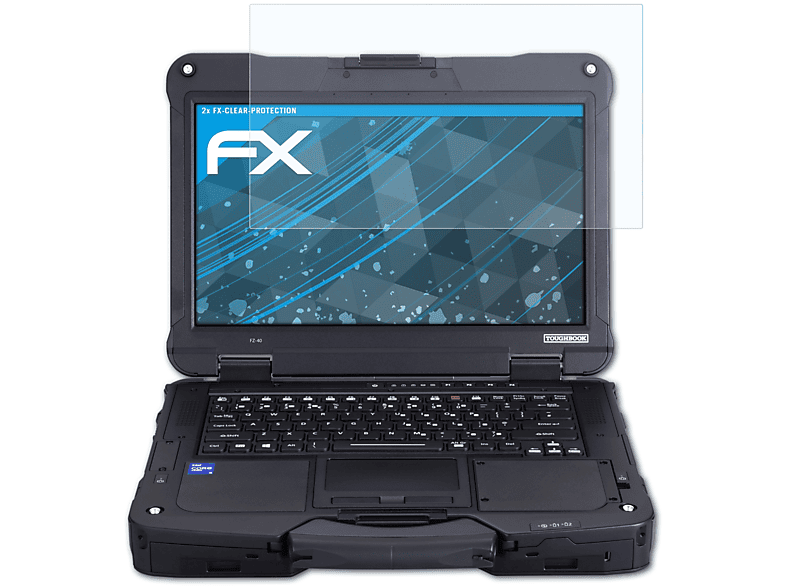 ATFOLIX 2x FX-Clear Displayschutz(für Panasonic ToughBook 40)