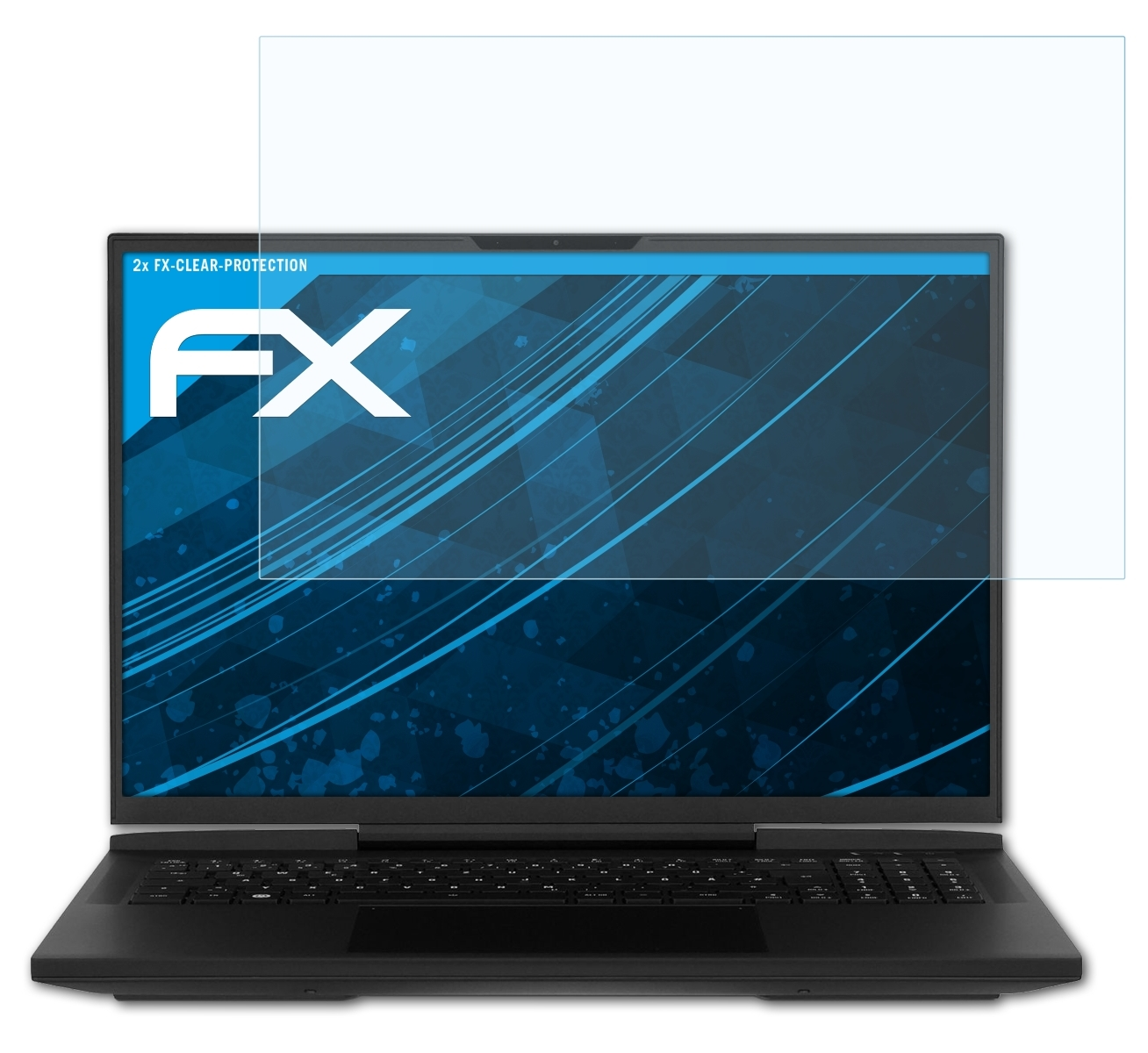 4)) FX-Clear 2x Displayschutz(für ATFOLIX (Gen Tuxedo Stellaris 17
