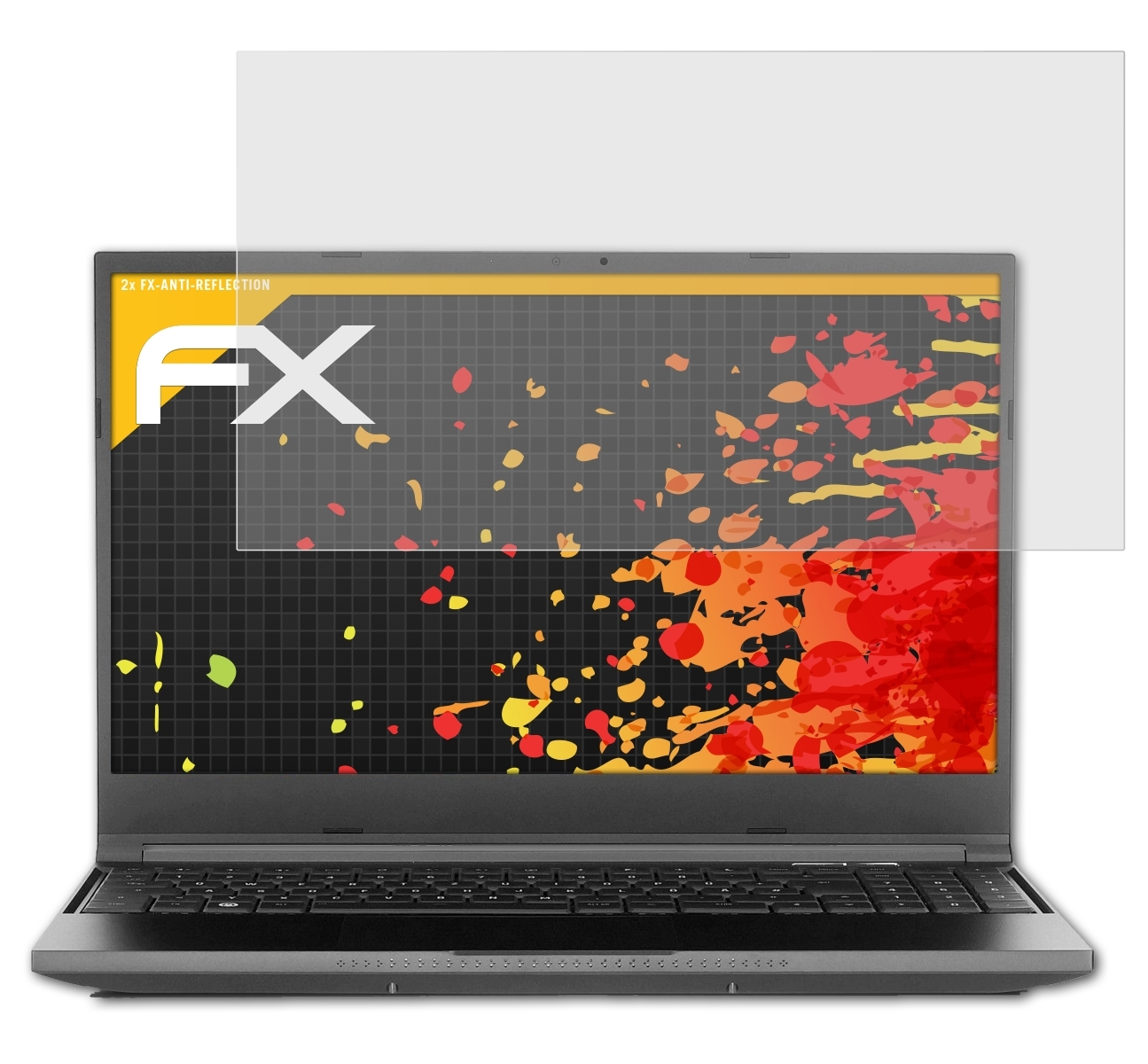 15 FX-Antireflex 2x ATFOLIX Stellaris Displayschutz(für Tuxedo (Gen 4))