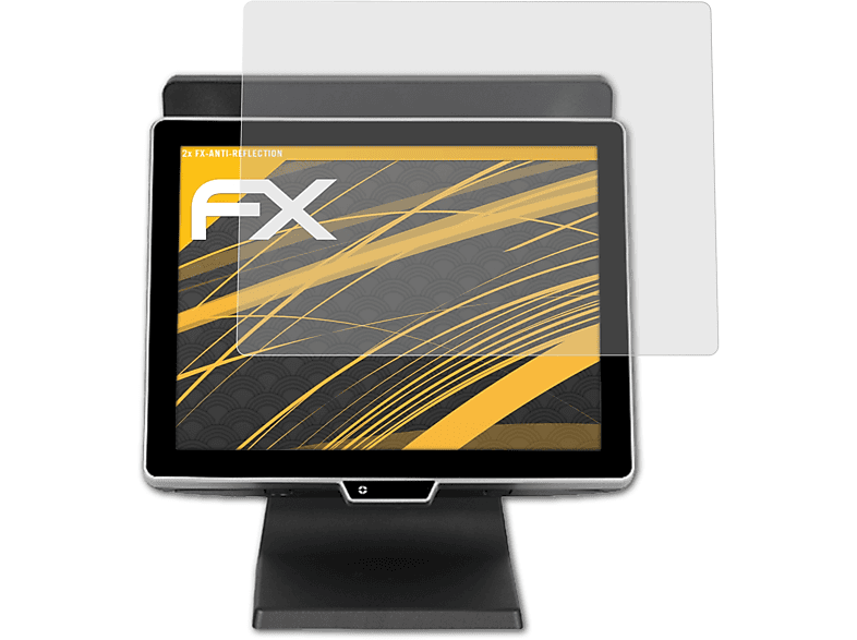ATFOLIX 2x FX-Antireflex Displayschutz(für Zonerich ZQ-T8650)