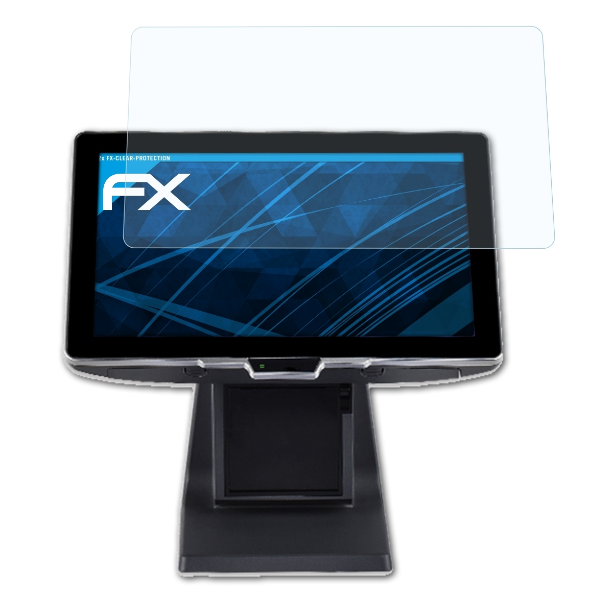 ATFOLIX 2x FX-Clear ZQ-T8550) Displayschutz(für Zonerich