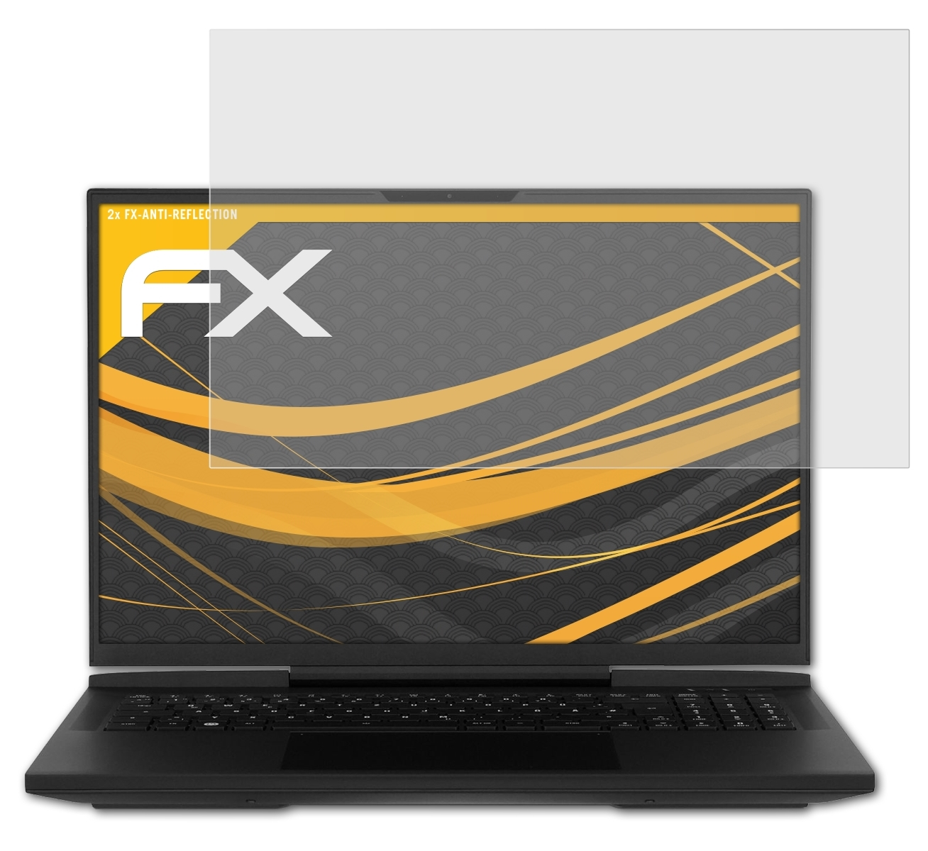 ATFOLIX 2x FX-Antireflex Displayschutz(für Stellaris 4)) Tuxedo 17 (Gen