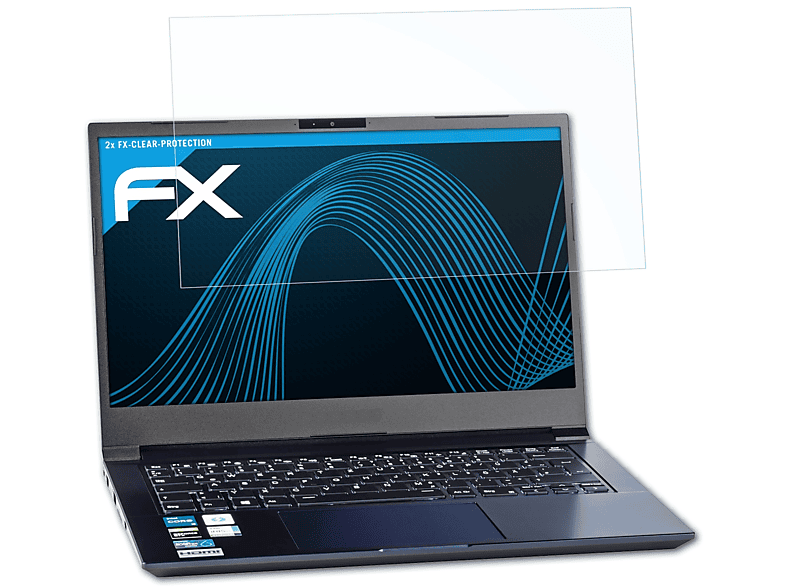 ATFOLIX 2x FX-Clear G9M Displayschutz(für Captiva 21V1)