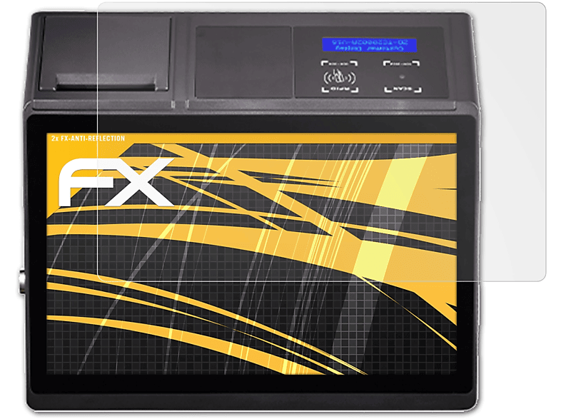 ATFOLIX 2x FX-Antireflex Displayschutz(für Zonerich All-in-one (15.6 Inch))