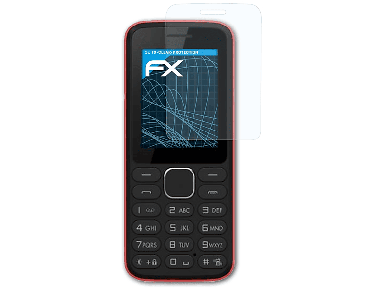ATFOLIX 3x FX-Clear Displayschutz(für Wiko Lubi 4) | Displayschutzfolien & Gläser