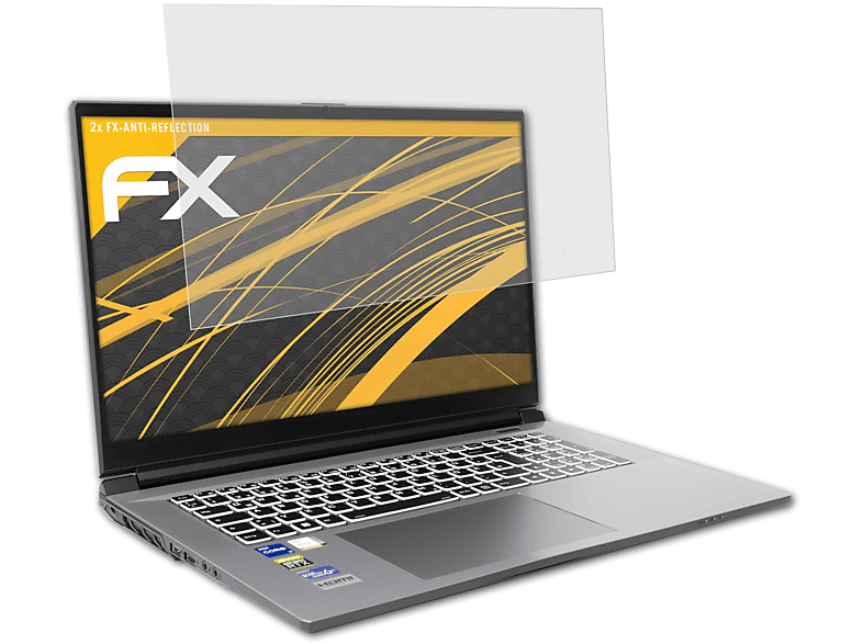FX-Antireflex Advanced 2x Gaming 168-200) ATFOLIX Displayschutz(für Captiva