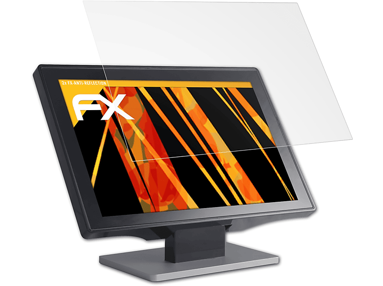ATFOLIX 2x 10.1) FX-Antireflex Aures OLC Displayschutz(für Touch