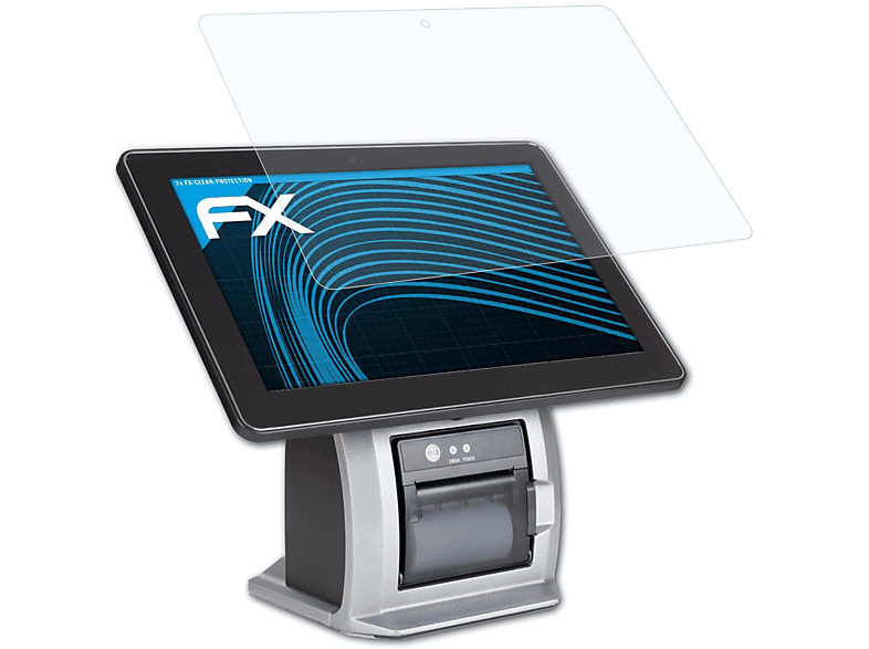ATFOLIX 2x FX-Clear Displayschutz(für NCR T1000)