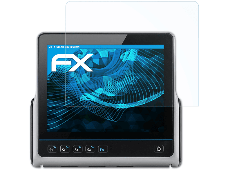 Direktimport ATFOLIX 2x ads-tec FX-Clear VMT9010) Displayschutz(für