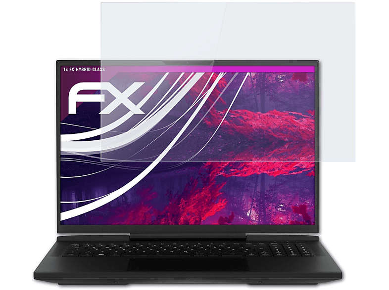 ATFOLIX FX-Hybrid-Glass Schutzglas(für 4)) 17 (Gen Tuxedo Stellaris