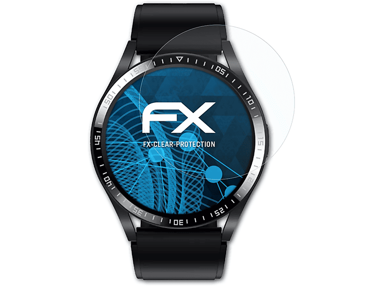 ATFOLIX 3x FX-Clear Displayschutz(für Denver SWC-372)