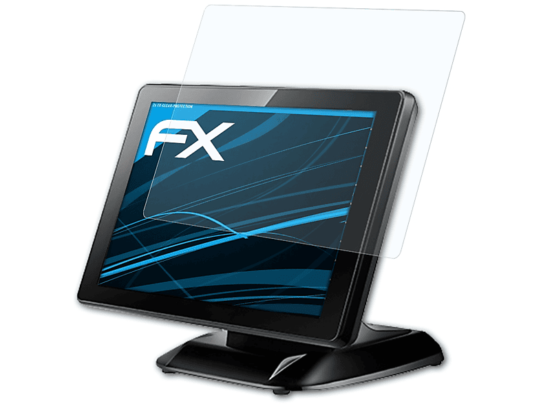 2x Displayschutz(für ATFOLIX P2000) FX-Clear Colormetrics