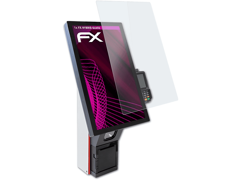 ATFOLIX FX-Hybrid-Glass Aures (21 Schutzglas(für Krystal Inch))