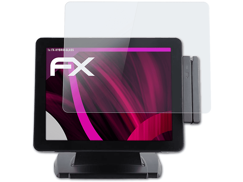 ATFOLIX FX-Hybrid-Glass SPT-4850) Sam4s Schutzglas(für