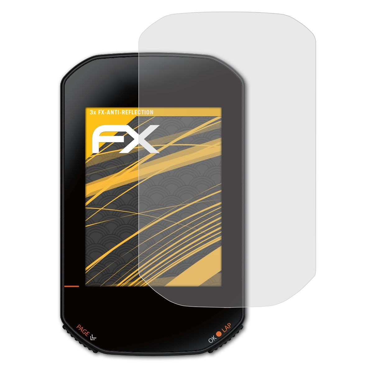 ATFOLIX Bryton Displayschutz(für Rider 420) FX-Antireflex 3x