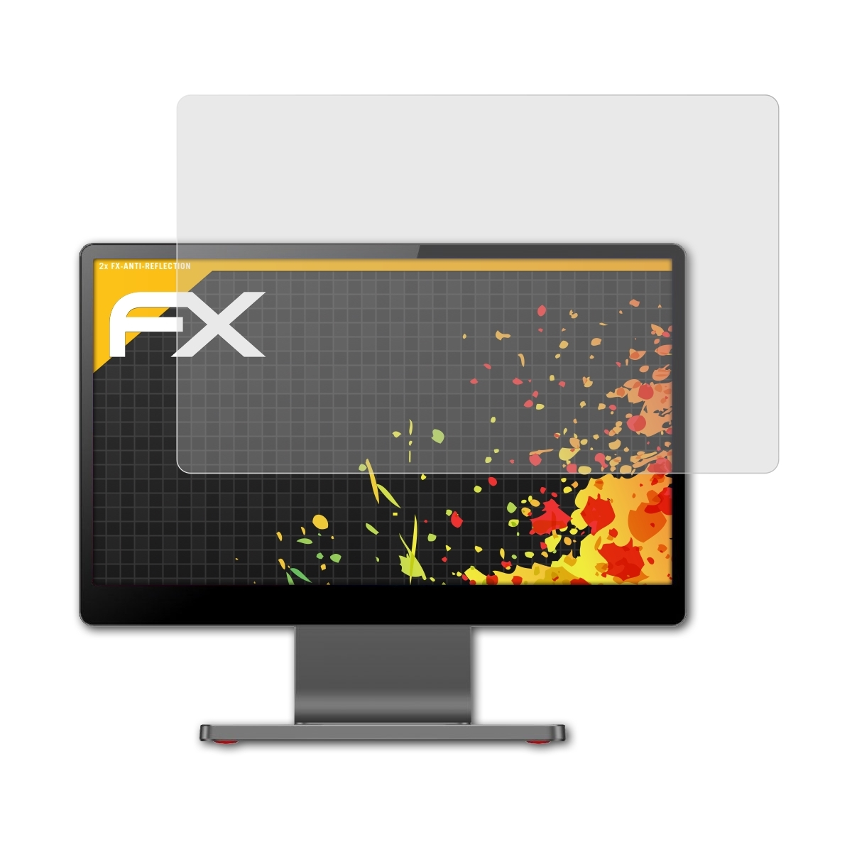 ATFOLIX 2x 1) Displayschutz(für FX-Antireflex iMin Swan