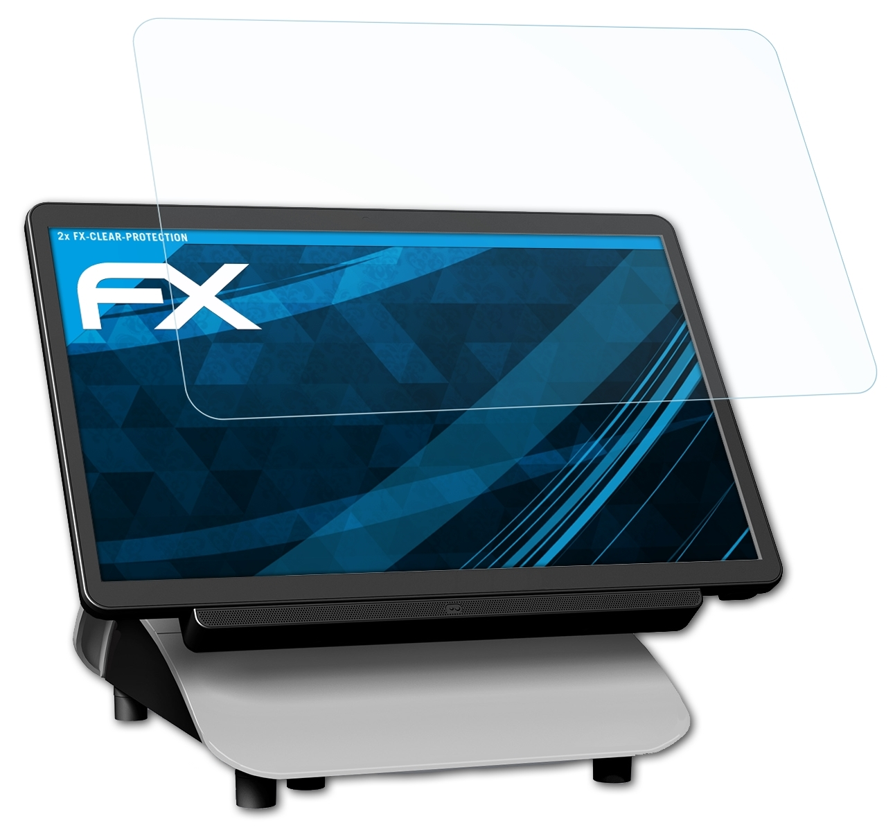 2x FX-Clear 625/655) Displayschutz(für Workstation Oracle Micros ATFOLIX