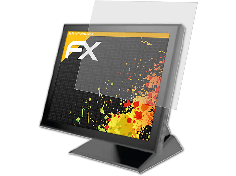 ATFOLIX 2x FX-Antireflex Displayschutz(für Custom MT15)