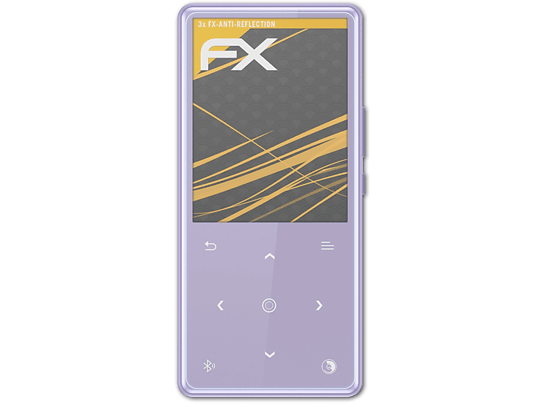 ATFOLIX 3x FX-Antireflex Displayschutz(für AGPTek H9)