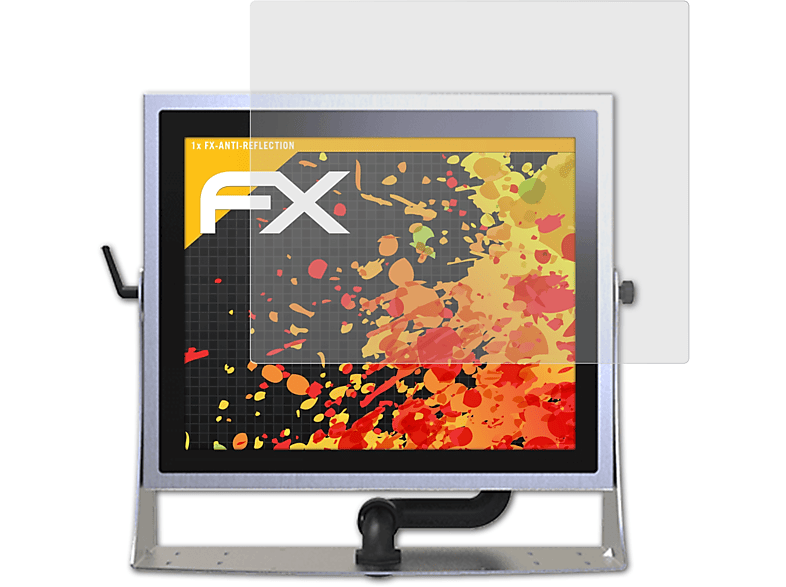 ATFOLIX FX-Antireflex Displayschutz(für Winmate R19IW3S-SPM169-P1)