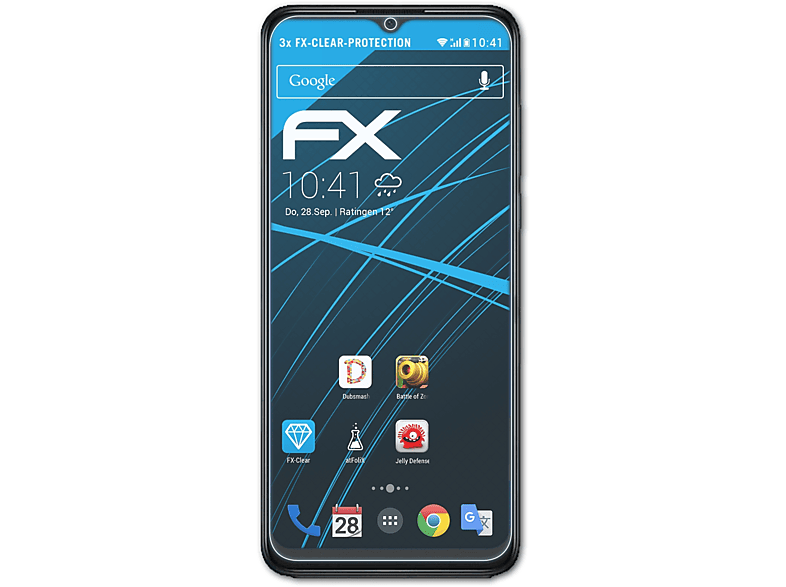 ATFOLIX 3x FX-Clear Displayschutz(für TCL 305i)