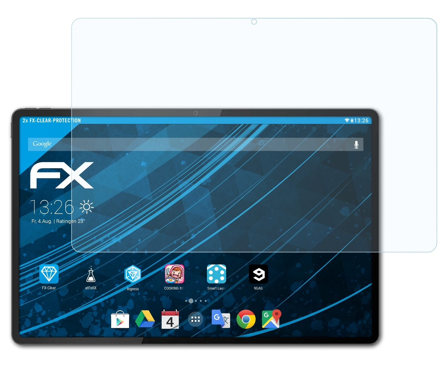 FX-Clear Tab Displayschutz(für ATFOLIX Lenovo Extreme) 2x