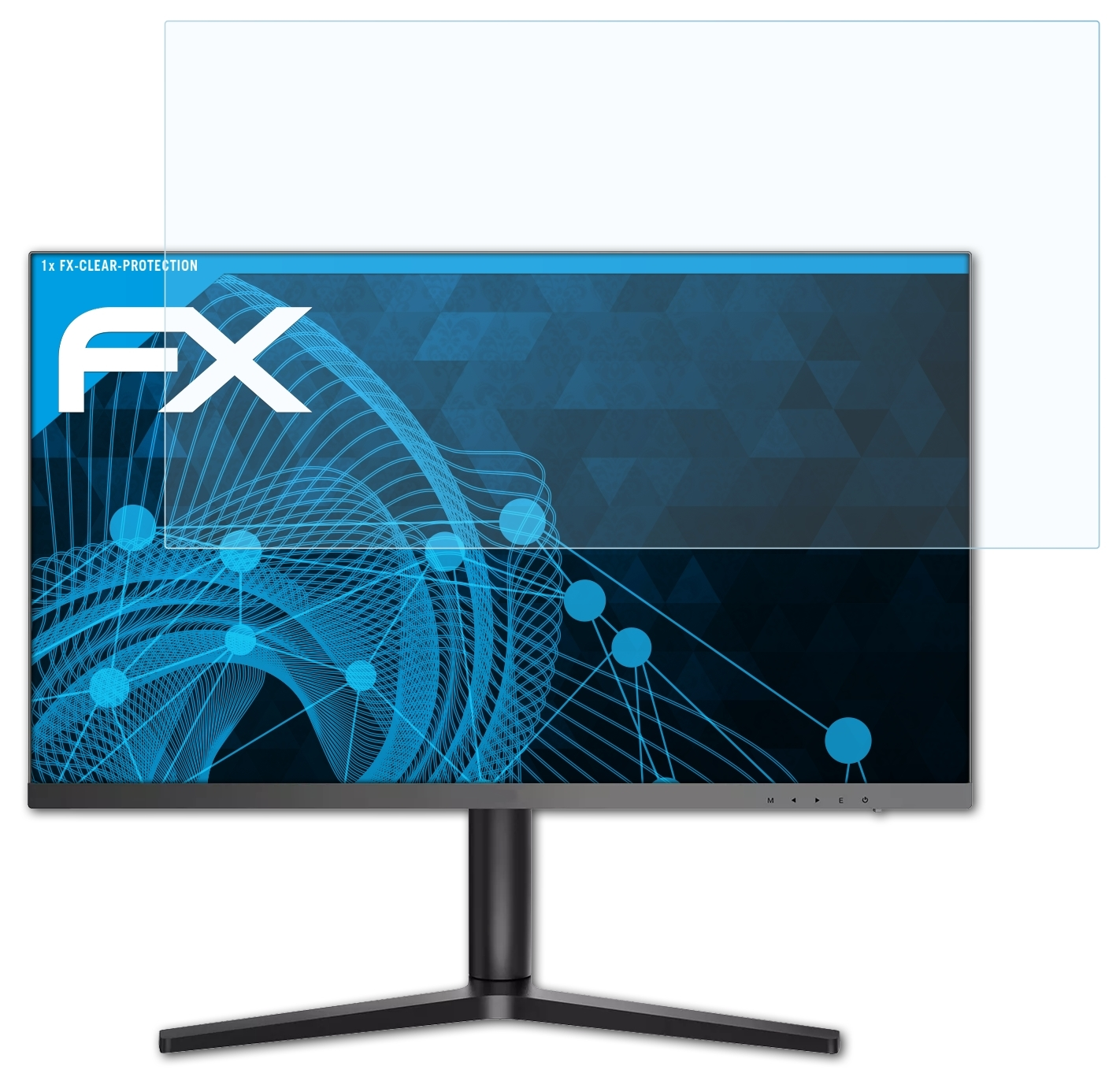 ATFOLIX FX-Clear Displayschutz(für Koorui 27E1Q)