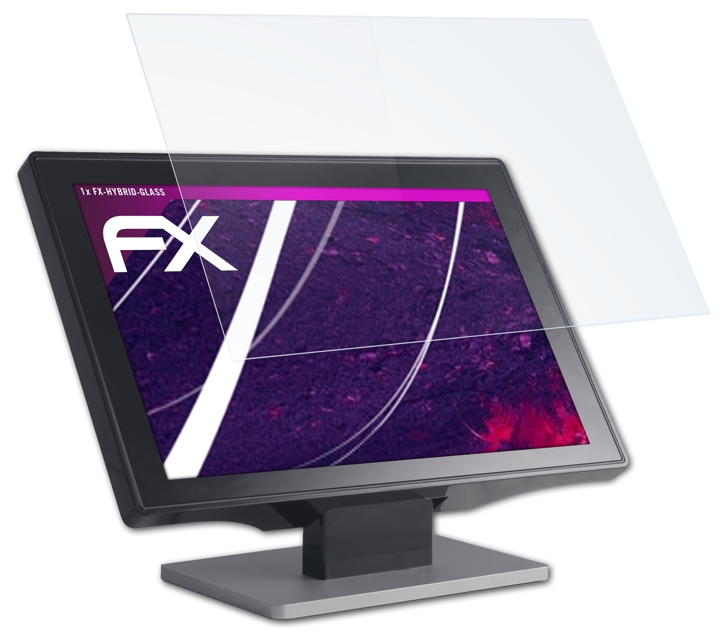 ATFOLIX FX-Hybrid-Glass Schutzglas(für Aures 10.1) Touch OLC
