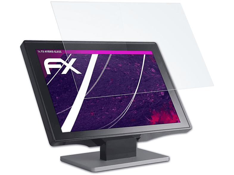ATFOLIX FX-Hybrid-Glass Schutzglas(für Aures OLC Touch 10.1)