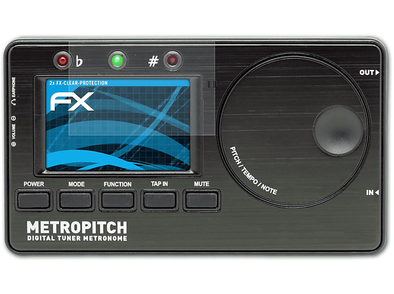 ATFOLIX 2x FX-Clear KLIQ MetroPitch) Displayschutz(für