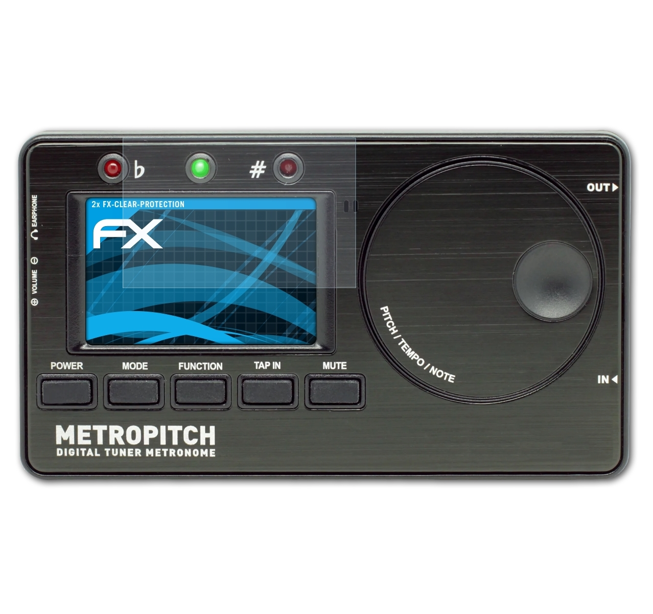 MetroPitch) FX-Clear 2x ATFOLIX Displayschutz(für KLIQ