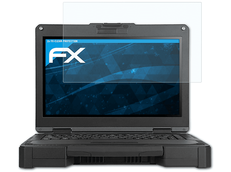 ATFOLIX 2x FX-Clear Getac B360 Displayschutz(für Pro)