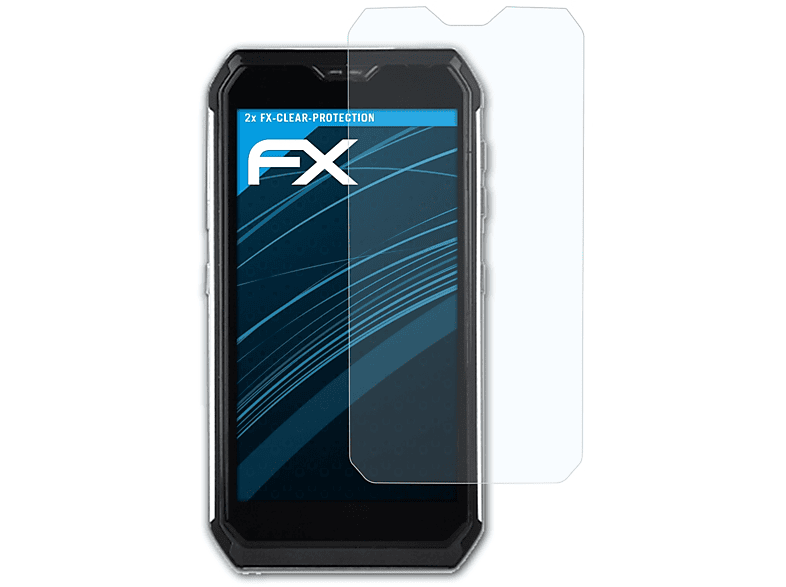 ATFOLIX 2x ZQ-380) Displayschutz(für FX-Clear Zonerich