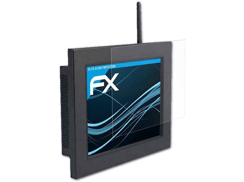ATFOLIX 2x FX-Clear Displayschutz(für Aures 1236) Teos
