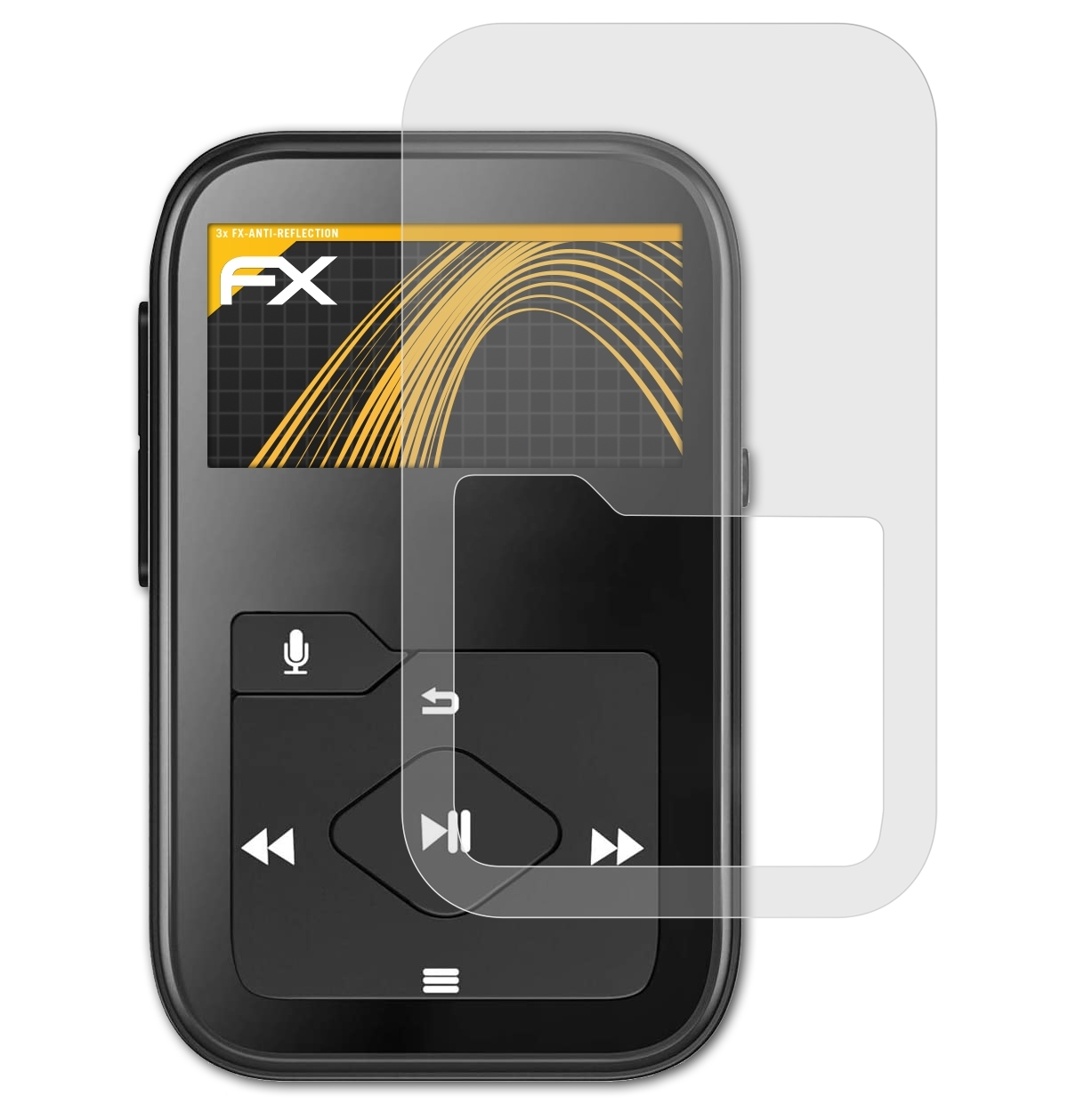ATFOLIX 3x FX-Antireflex Displayschutz(für AGPTek B07S)