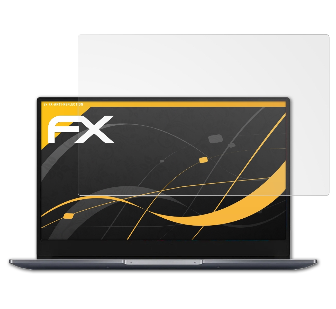 14) Displayschutz(für Honor MagicBook ATFOLIX 2x FX-Antireflex X