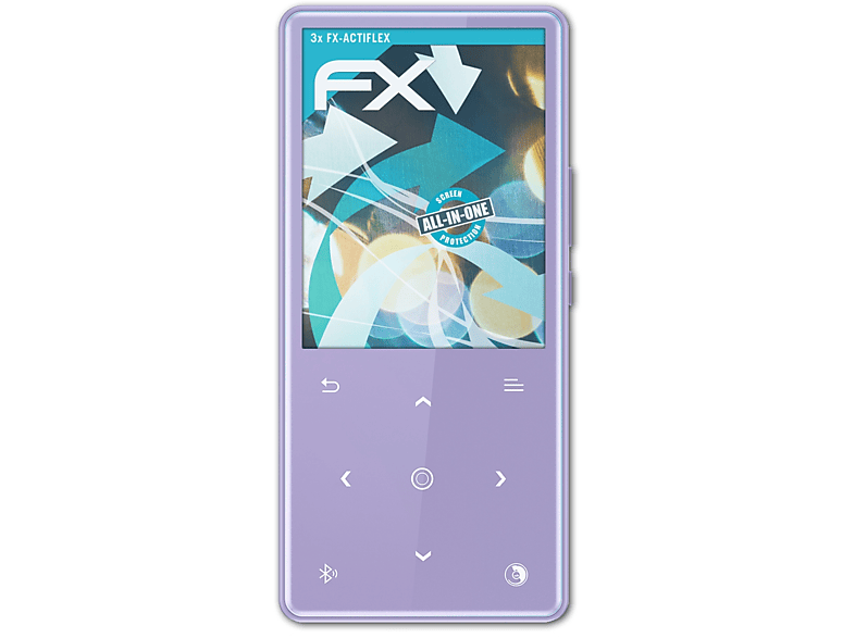 ATFOLIX 3x FX-ActiFleX Displayschutz(für AGPTek H9)